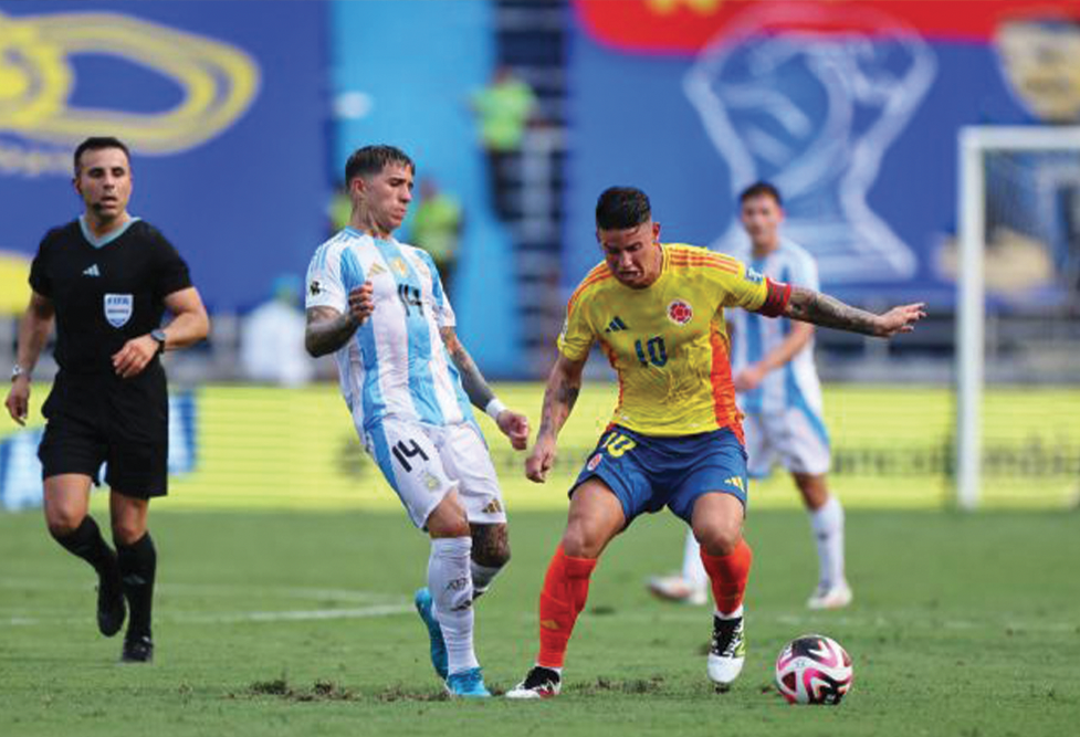 James Rodriguez offre à la Colombie une victoire 2-1 face à l'Argentine privée de Messi